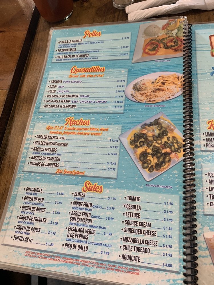 El Nayarita Menu - Image 1