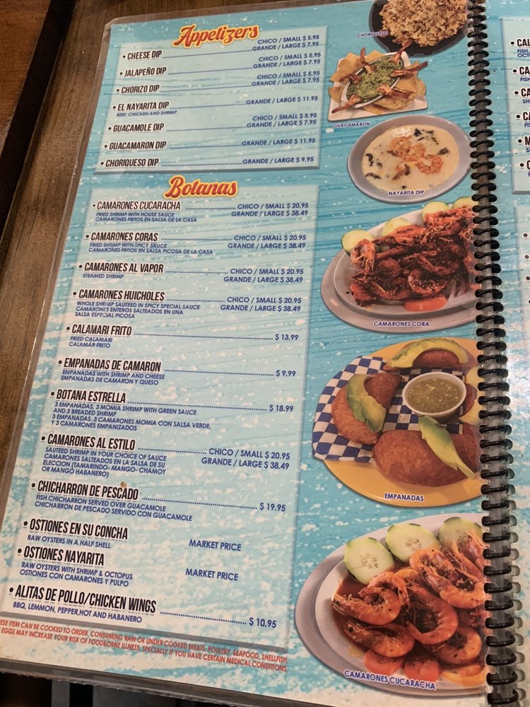 El Nayarita Menu - Image 4